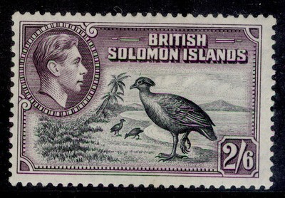 british-solomon-islands-gvi-sg70-2s-6d-black-violet-m-mint-cat-38