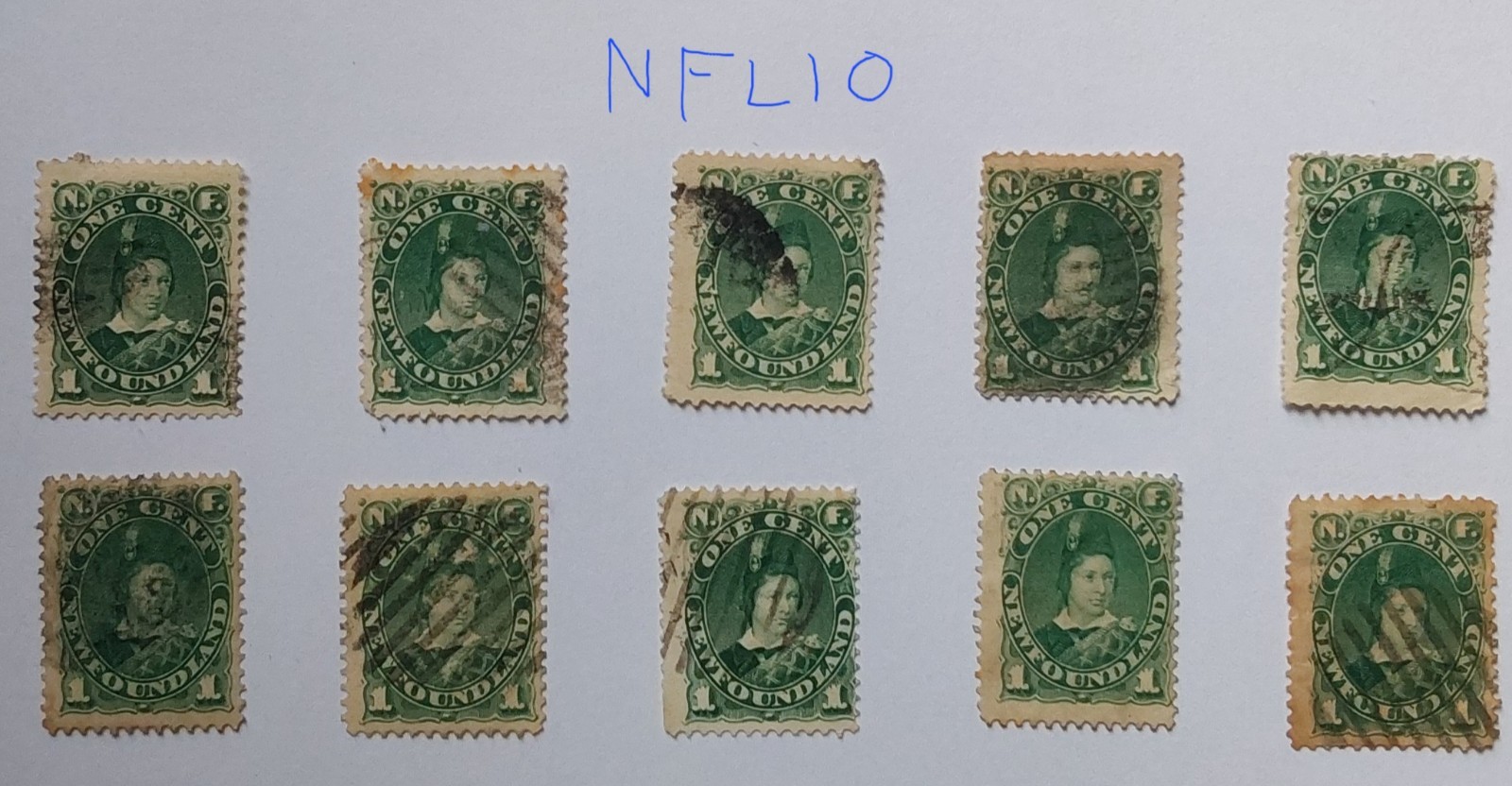 newfoundland-1887-1c-green-dark-green-p12-col-vars-used-nfl10