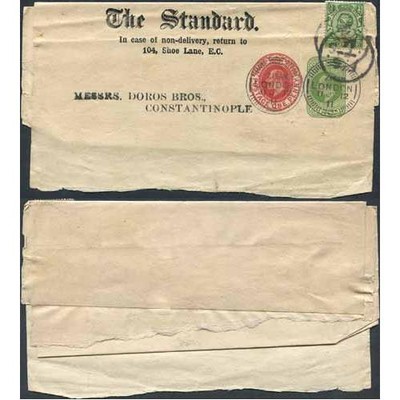ws10-kevii-1-2d-and-1d-stamped-to-order-newspaper-wrapper-used