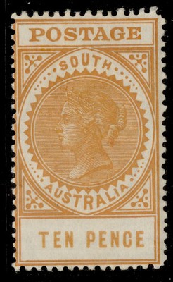 australia-south-australia-edvii-sg287-10d-dull-yellow-m-mint-cat-23