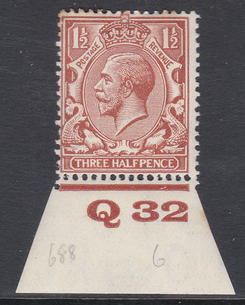 1924-1d-brown-block-cypher-control-q32-imperf-mounted-mint