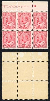 canada-sg176-kevii-2c-plate-block-of-6-u-m-mnh