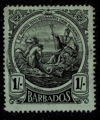 barbados-gv-sg189-1s-black-green-fine-used-cat-12