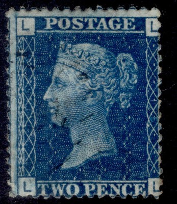 gb-qv-sg47-2d-dp-blue-plate-15-fine-used-cat-22-ll