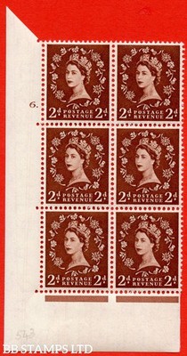 sg-543-s37-2d-red-brown-an-unmounted-mint-cylinder-block-of-6-cylin-b93480