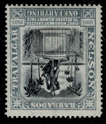 barbados-edvii-sg145w-d-black-grey-nh-mint-cat-55-wmk-inverted