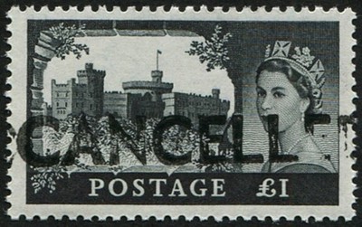 1963-bradbury-1-sg-598a-ovpt-cancelled-large-type-u-m-pristine
