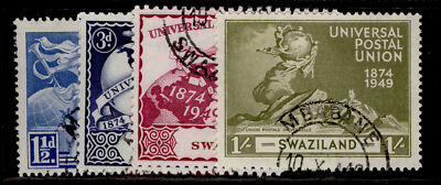 swaziland-gvi-sg48-51-anniversary-of-upu-set-fine-used
