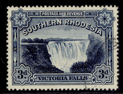 southern-rhodesia-gv-sg35b-3d-deep-blue-fine-used