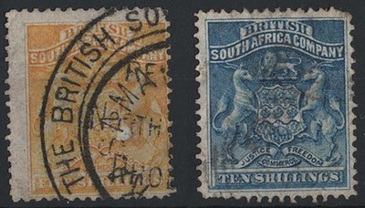rhodesia-1892-5s-orange-yellow-sg8-vgu-nice-cancel-fiscal