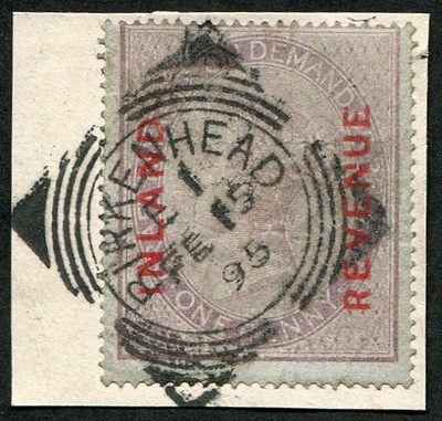 1860-1d-sg-f8-ovpt-inland-revenue-in-red-fu-birkenhead-1895