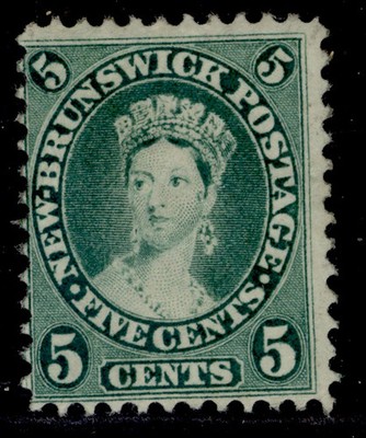 canada-new-brunswick-qv-sg15-5c-deep-green-m-mint-cat-29