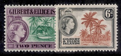 gilbert-and-ellice-islands-qeii-sg85-86-1964-65-complete-set-nh-mint