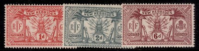 new-hebrides-gv-sg36-39-1921-complete-set-m-mint-cat-28