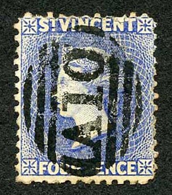 st-vincent-sg43x-4d-grey-blue-wmk-crown-ca-perf-12-cat-250