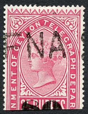 ceylon-telegraph-sgt118-80c-on-25r-carmine-only-4000-printed-cat-16-pounds