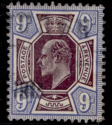gb-edvii-sg307a-spec-m41-5-9d-deep-plum-blue-fine-used-cat-60-cds
