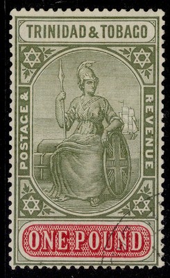 trinidad-tobago-gv-sg215-1-green-carmine-fine-used-cat-375-wmk-script