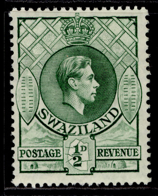 swaziland-gvi-sg28-d-green-m-mint