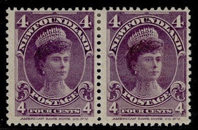 canada-newfoundland-qv-sg89-4c-violet-m-mint-cat-70-pair