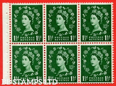 sg-612l-sb71-1d-green-an-unmounted-mint-booklet-pane-of-6-perf-typ-b94386