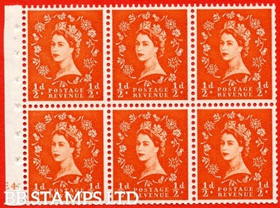 sg-540-sb4-d-orange-red-an-unmounted-mint-booklet-pane-of-6-cyli-b66189