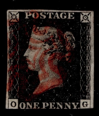 gb-qv-sg2-1d-black-plate-6-used-cat-375-red-mx-og