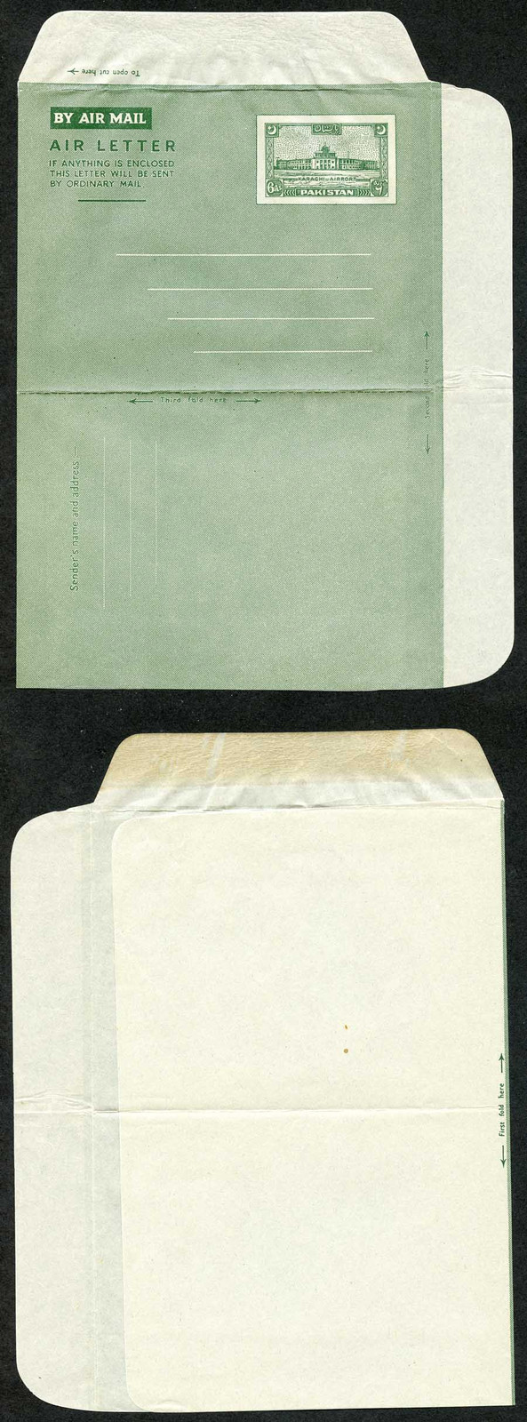 pakistan-kgvi-6a-airmail-lettersheet