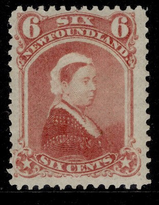 canada-newfoundland-qv-sg39-6c-rose-m-mint-cat-25