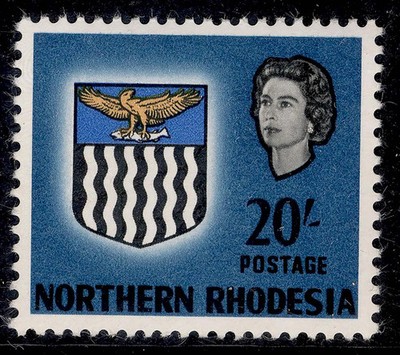 northern-rhodesia-qeii-sg88-20s-blue-m-mint-cat-25
