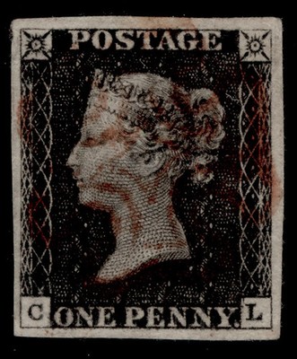 gb-qv-sg2-1d-black-plate-1b-used-cat-425-red-mx-cl
