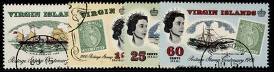 british-virgin-islands-qeii-sg203-206-1966-stamp-centenary-set-fine-used