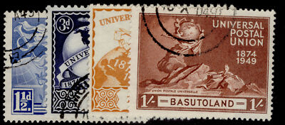 basutoland-gvi-sg38-41-anniversary-of-upu-set-fine-used