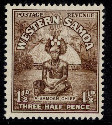 samoa-gv-sg199-var-3d-on-d-brown-unused-cat-200-without-surch