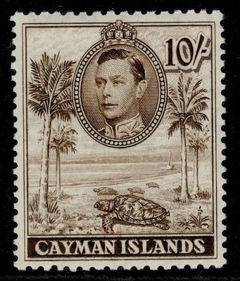 cayman-islands-gvi-sg126-10s-chocolate-m-mint-cat-42-perf-11-x-13