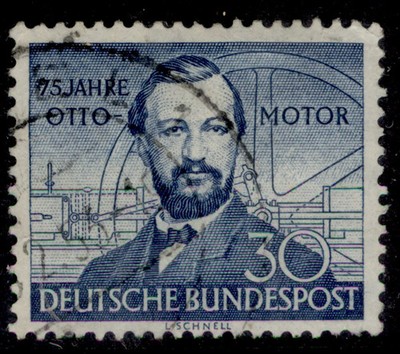germany-1952-30pf-otto-gas-engine-sg-1076-fine-used-cat-20