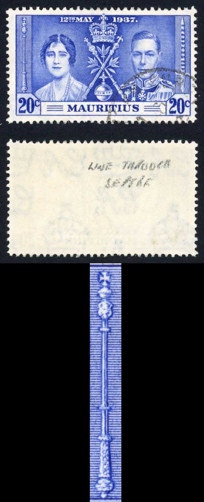 mauritius-sg251b-3d-coronation-variety-line-by-sceptre-superb-used-cat-50-pound