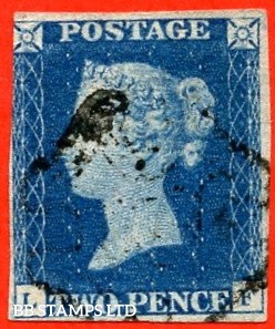 sg-4-d1-1-uc-ds7-lf-2d-deep-blue-plate-2-a-fine-used-example-b90782