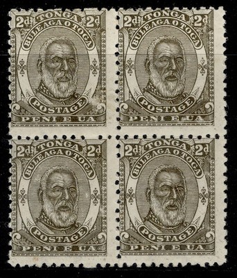 tonga-qv-sg11-2d-olive-m-mint-cat-180-king-george-block-missing-perf-pins