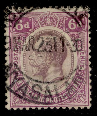 nyasaland-protectorate-gv-sg107-6d-dull-bright-purple-fine-used
