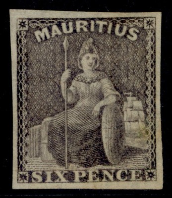 mauritius-qv-sg33-6d-dull-purple-slate-m-mint-cat-48
