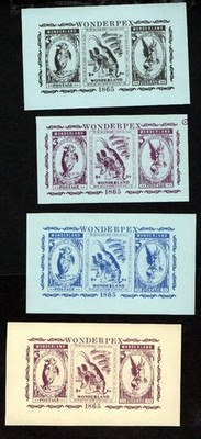 a-collection-of-four-gerald-king-wonderland-sheetlets