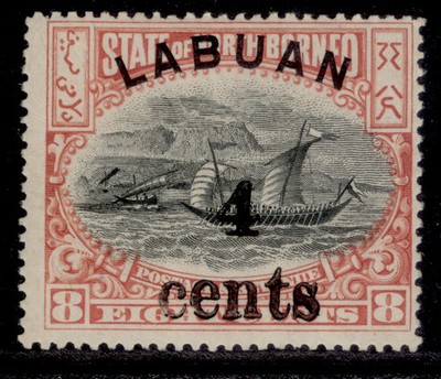 north-borneo-labuan-edvii-sg131-4c-on-8c-m-mint-cat-25