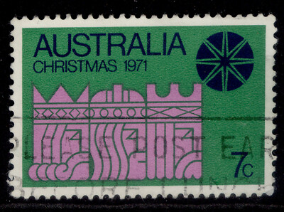 australia-qeii-sg504-7c-black-pale-mauve-gren-fine-used
