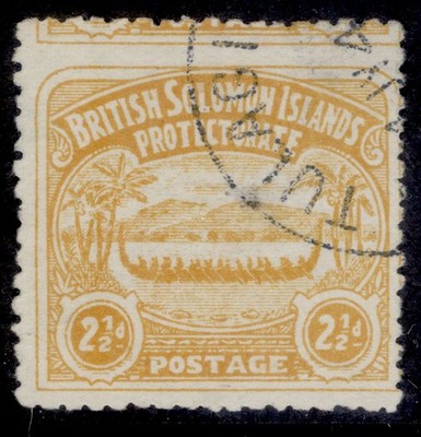 british-solomon-islands-edvii-sg4-2d-orange-yellow-fine-used-cat-65