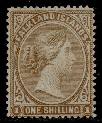 falkland-islands-qv-sg4-1s-bistre-brown-vlh-mint-cat-90