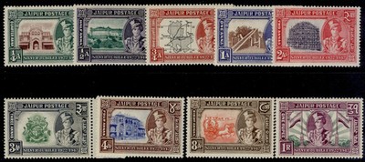 indian-states-jaipur-gvi-sg72-80-1948-silver-jubilee-set-nh-mint-cat-24