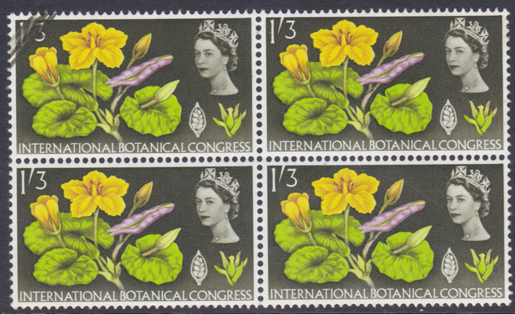 sg658-1964-1-3-botanical-congress-brown-inking-flaw-to-top-left-unmounted-mint