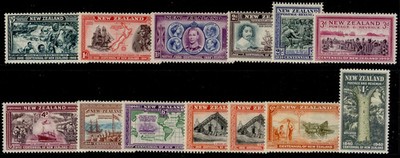 new-zealand-gvi-sg613-625-1940-proclamation-of-sovereignty-set-m-mint-cat-75