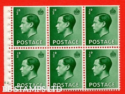 sg-457b-pb1-d-green-a-fine-unmounted-mint-booklet-pane-of-6-cylind-b48698